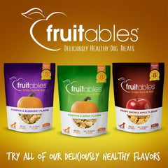 Fruitables Baked Dog Treats Pumpkin & Banana Flavor 7 Oz