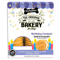 Three Dog Bakery Gold Birthday Cake Fill 13 oz (FDM)