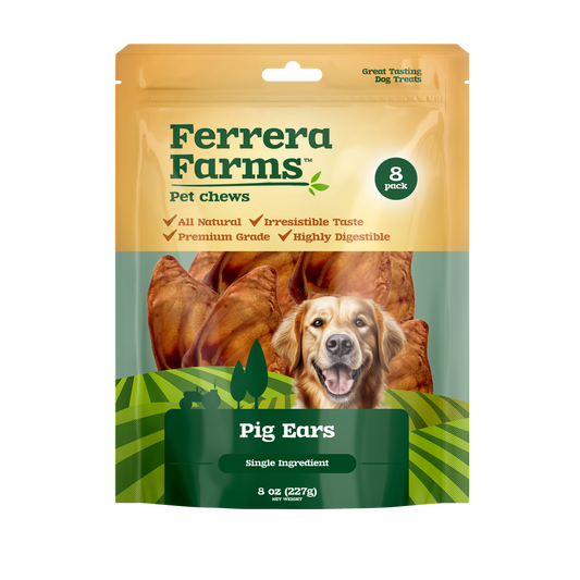 Ferrera Farms Pig Ears  8 pack
