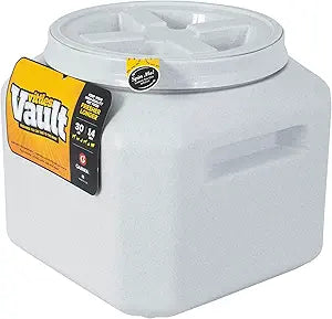 Gamma2 Vittles Vault Dog Food Storage Container with Airtight Lid, holds up to 25-30 Pounds of Dry Pet Food, Cat Kibble and Bird Feed, BPA Free, Made in USA