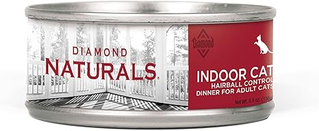 Diamond Naturals Indoor Hairball Can Cat 24/5.5oz