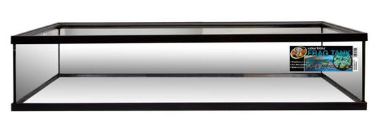 Zoo Med Low Boy Frag Aquarium Tank Black, Clear, 1ea/50 gal, 48X24X10 in
