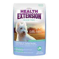 Health Extension Grain Free Little Bites Chicken & Turkey Dog 12 lb