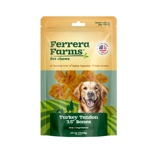 Ferrera Farms Turkey Tendon Knotted Bone