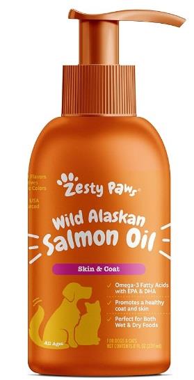 Zesty Paws Wild Alaskan Salmon Oil Formula 8 oz *REPL 565022