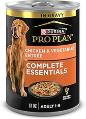 Purina Pro Plan Complete Essentials Chicken & Vegetable Slices in Gravy Dog 12 / 13 oz