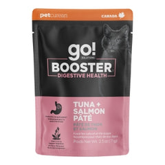 Go! Solutions Booster Digestive Health, Grain-Free Wet Cat Food Topper , 2.5 oz Pouch