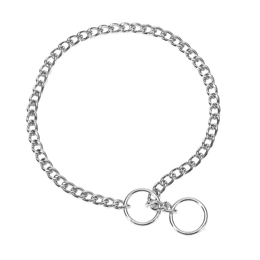Titan - Coastal Pet Titan Chrome Choke Chain Dog Training Collar