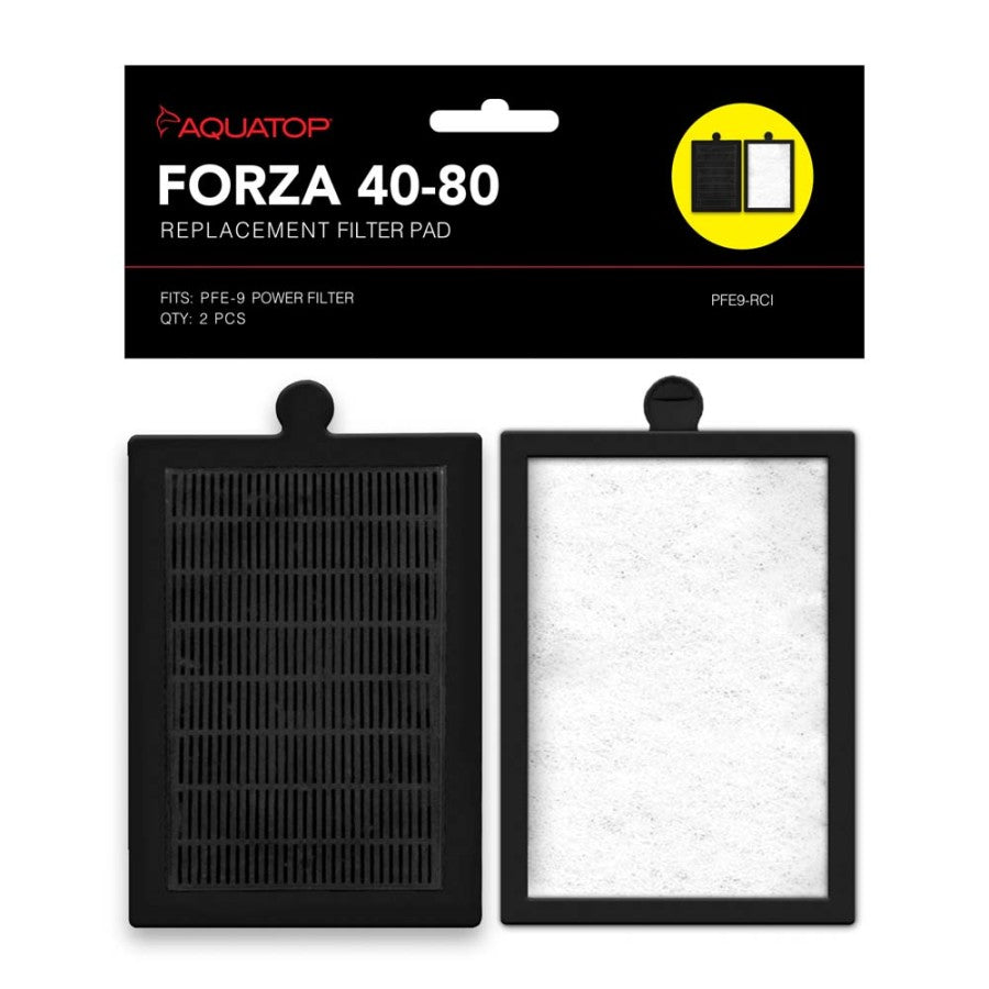 Aquatop Forza 45 GPH Power Filter Replacement – Great for Fresh & Saltwater – Advanced Filtration Design for Crystal Clear Water