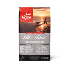 ORIJEN Fit & Trim Dry Dog Food, Grain Free Dry Dog Food, Fresh or Raw Ingredients