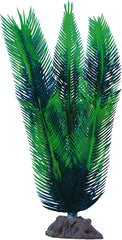 GloFish Sea Green Grass Plant Fluorescent Under Blue LED Light Aquarium Decor