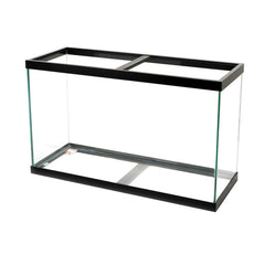 Aqueon Standard Glass Rectangle Aquarium Clear Silicone, Black