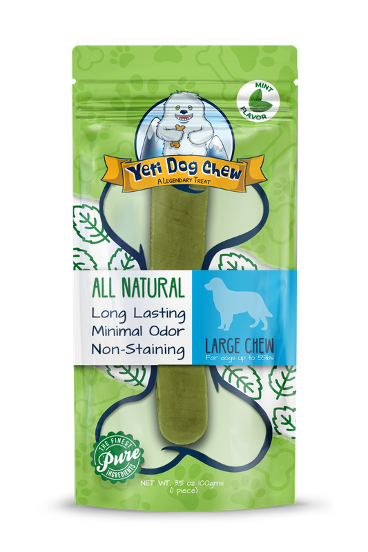 Yeti Dog Chew Mint Flavored Natural Yak Cheese Chew 1 ct
