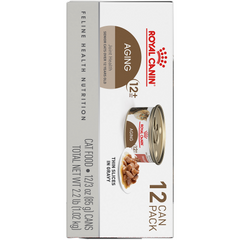 Royal Canin® Feline Health Nutrition™ Aging 12+ Thin Slices In Gravy Canned Cat Food, 3 oz, 12-Pack