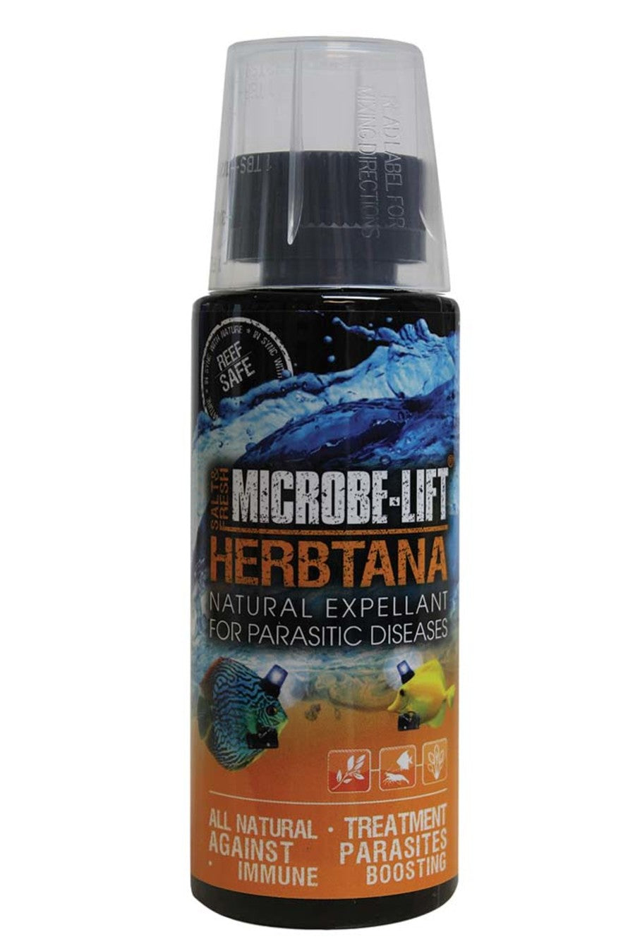 MICROBE-LIFT HERB08 Herbtana for Freshwater and Saltwater Home Aquariums and Fish Tanks