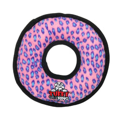 TUFFY -World's Tuffest Soft Dog Toy -Ultimate Ring-Squeakers-Multiple Layers.Made Durable, Strong & Tough.Interactive Play(Tug, Toss & Fetch).Machine Washable & Floats