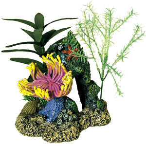 Blue Ribbon Pet Products Aquarium Ornament with Plants