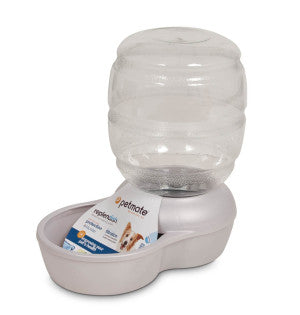Petmate Replendish Automatic Gravity Waterer for Cats and Dogs, BPA-Free, No Batteries Required, Includes Charcoal Filter