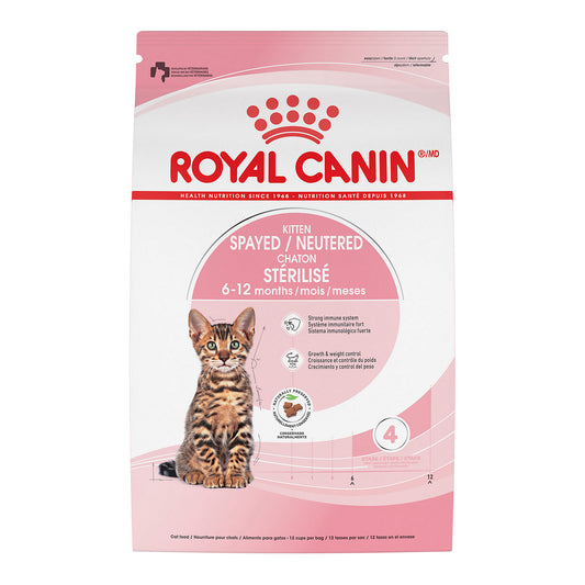 Royal Canin® Feline Health Nutrition™ Kitten Spayed / Neutered Dry Cat Food, 2.5 lb