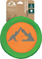 Playology Hound2O Outdoor Dog Toys Reflective Flyer | Durable Pet Toys for Medium and Large Dogs | Water-Resistant Dog Frisbee