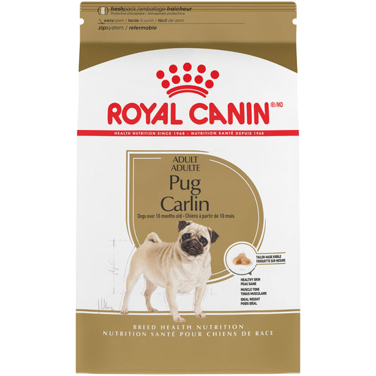 Royal Canin® Breed Health Nutrition® Pug Adult Dry Dog Food, 10 lb