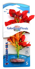 Blue Ribbon Pet Products Colorburst Florals Betta Silk Aquarium Plant SM