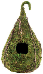 Galápagos SuperMoss (56026) Raindrop Birdhouse, 6 by 10-Inch, Fresh Green