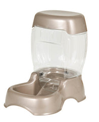 Petmate Pet Cafe Feeder Dog and Cat Feeder Pearl Tan, Made in USA