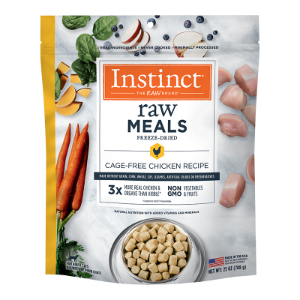 INSTINCT CAT RAW MEALS GRAIN FREE FREEZE-DRIED CHICKEN 25OZ