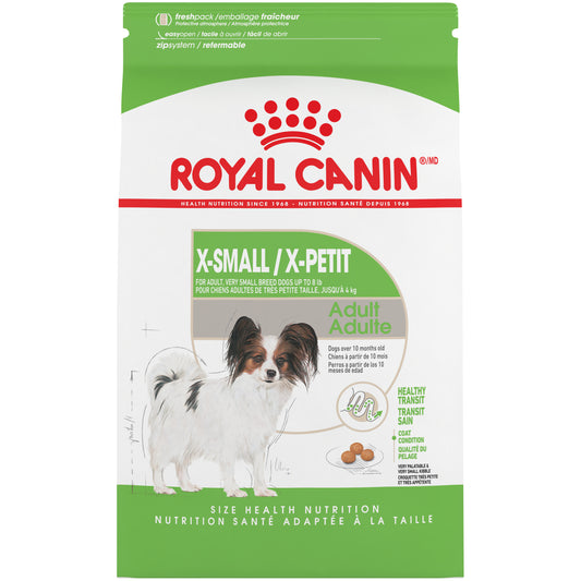 Royal Canin Size Health Nutrition Adult X-Small Breed Dog Food Dry, 14 lb Bag