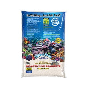 Nature's Ocean Bio-Activ Live Aragonite Reef Sand