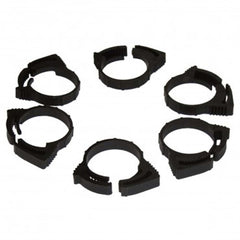 Two Little Fishies  6-Piece Plastic Hose Clamp Set