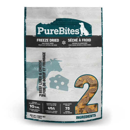 Freeze Dried Beef & Cheese Dog Treats