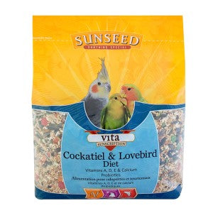 Sun Seed Vita Sunscrpt Tiel Lovebird Sunscription Food, One Size 5 lb