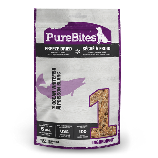 Freeze Dried Dog Treats, Whitefish
