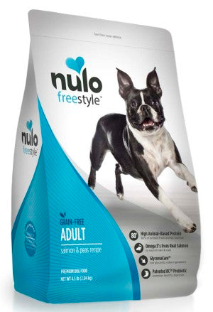Nulo Grain Free Dog Food: All Natural Adult Dry Pet Food For Large And Small Breed Dogs Salmon