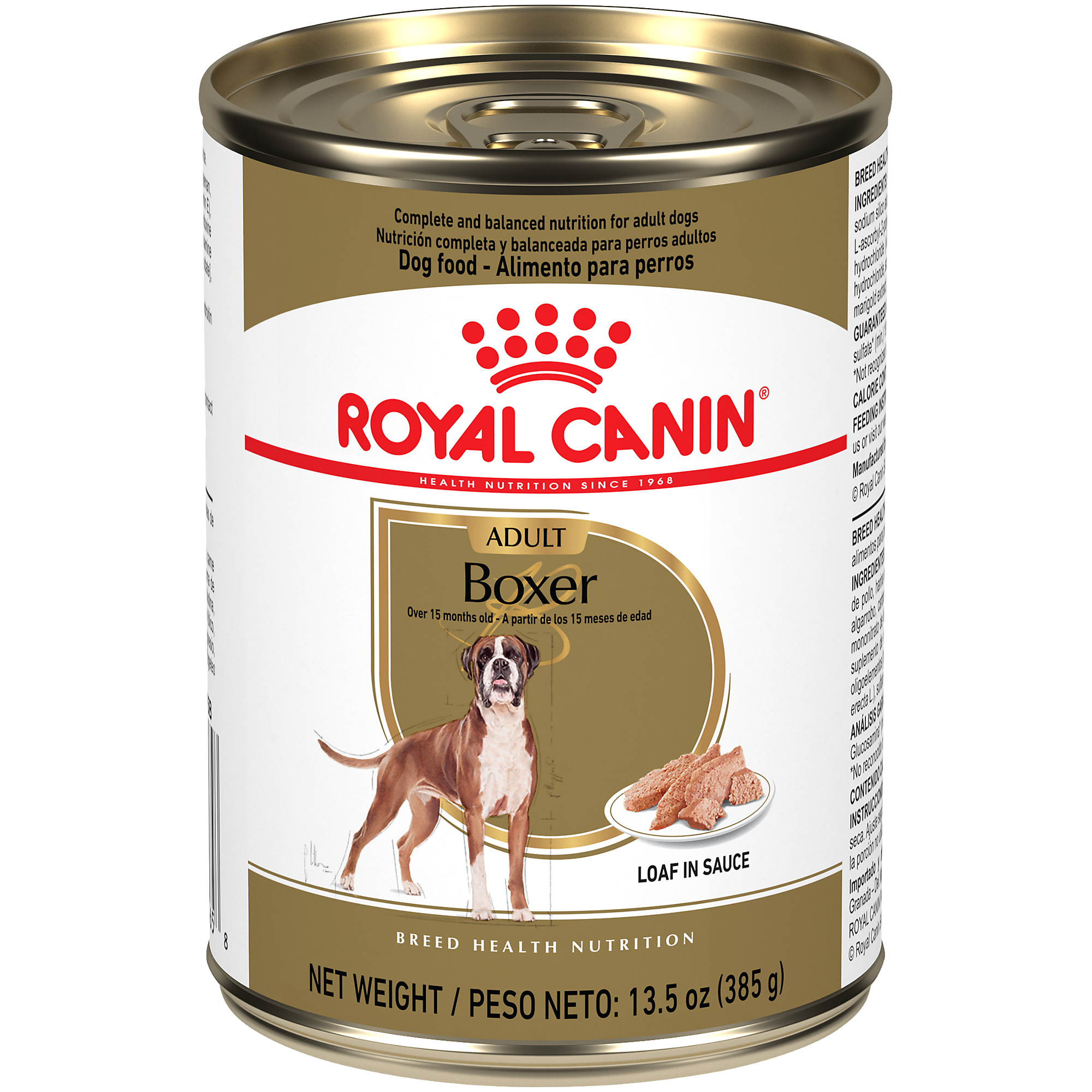 Royal Canin® Breed Health Nutrition® Boxer Adult Loaf in Sauce Dog Food, 13.5 oz
