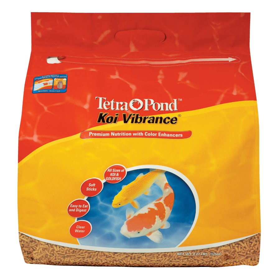 TetraPond Koi Vibrance, Soft Sticks, Floating Pond Food