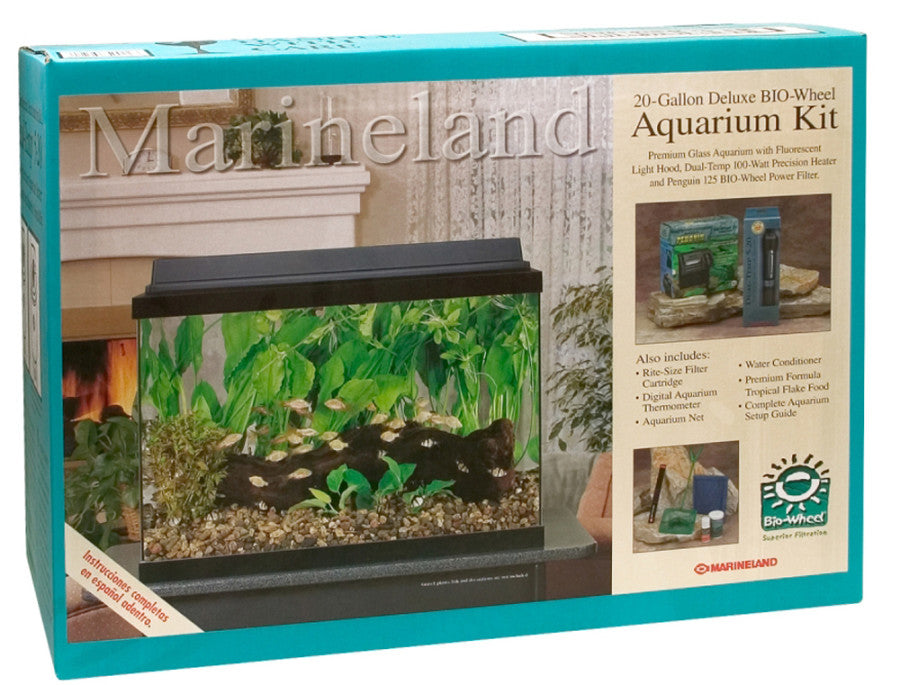 Marineland (Aquaria) Biowheel Aquarium Kit with LED Light