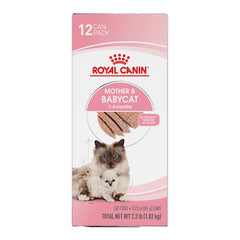 Royal Canin® Feline Health Nutrition™ Mother & Babycat Ultra Soft Mousse in Sauce Canned Cat Food, 3 oz, 12-Pack