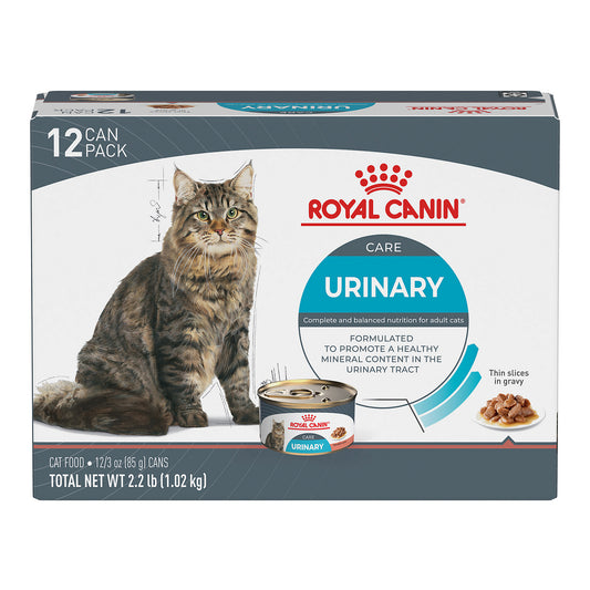 Royal Canin® Feline Care Nutrition™ Urinary Care Thin Slices in Gravy Canned Cat Food, 3 oz, 12-Pack