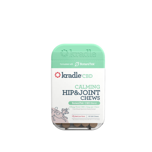 Kradle CBD Calming Hip & Joint Chews Beef