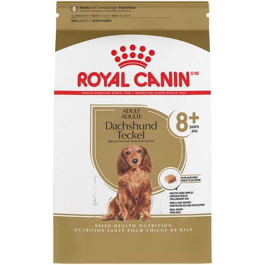 Royal Canin® Breed Health Nutrition® Dachshund 8+ Adult Dry Dog Food, 3 lb