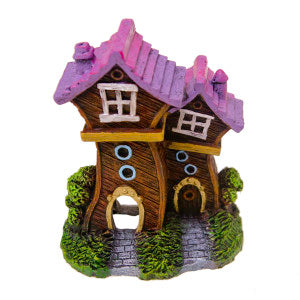Blue Ribbon Pet Products Fun House Village Small Aquarium Ornament