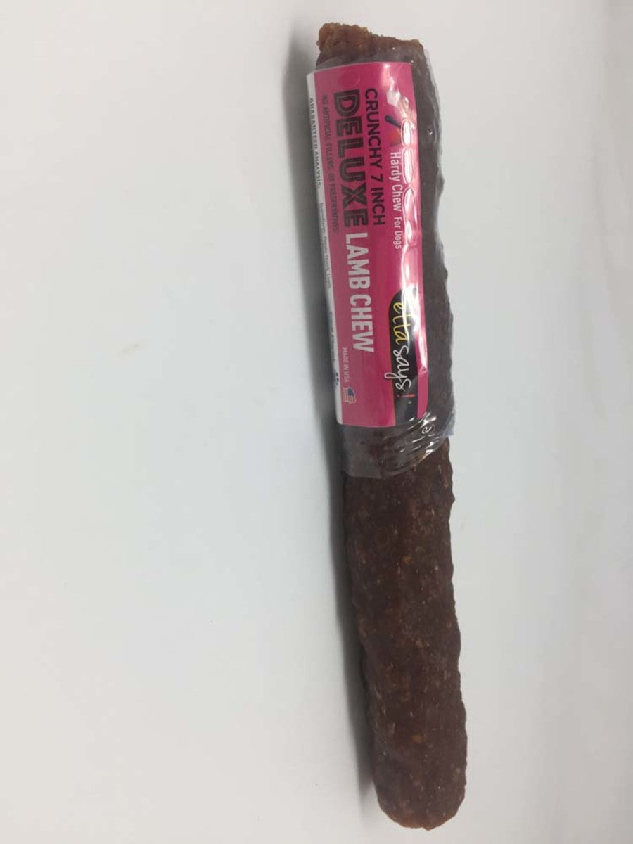 Etta Says! Deluxe 7 Inch Chew 6  Piece - All Natural, Dog Treat, Chew, Hard Chew, USA Made