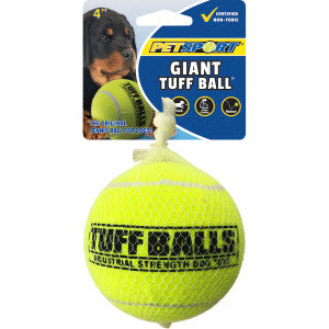 PetSport Tennis Balls for Dogs, Great for Boredom and Aggressive Chewers, Interactive, Certified Non-Toxic, Won’t Wear Down Teeth