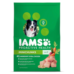 IAMS Proactive Health Minichunks Adult Dry Dog Food with Real Chicken