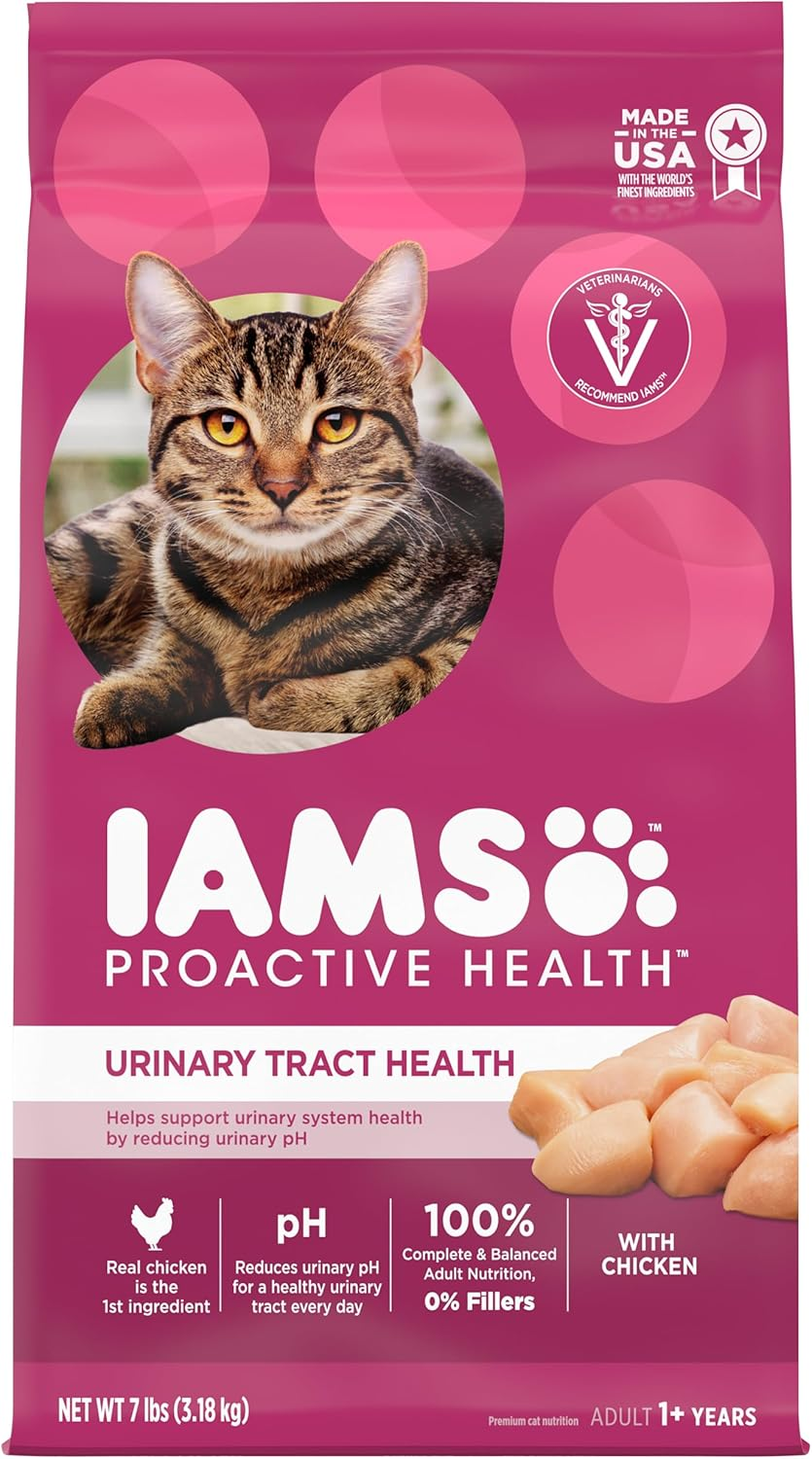 IAMS PROACTIVE HEALTH Adult Urinary Tract Health Dry Cat Food with Chicken