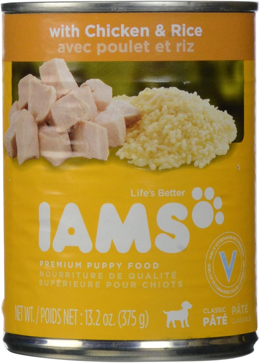 lams ProActive Health Puppy Ground Dinner with Chicken & Rice Premium Puppy Food
