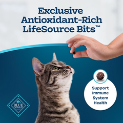 Blue Buffalo Tastefuls Natural Dry Food for Adult Indoor Cats, Chicken & Brown Rice Recipe